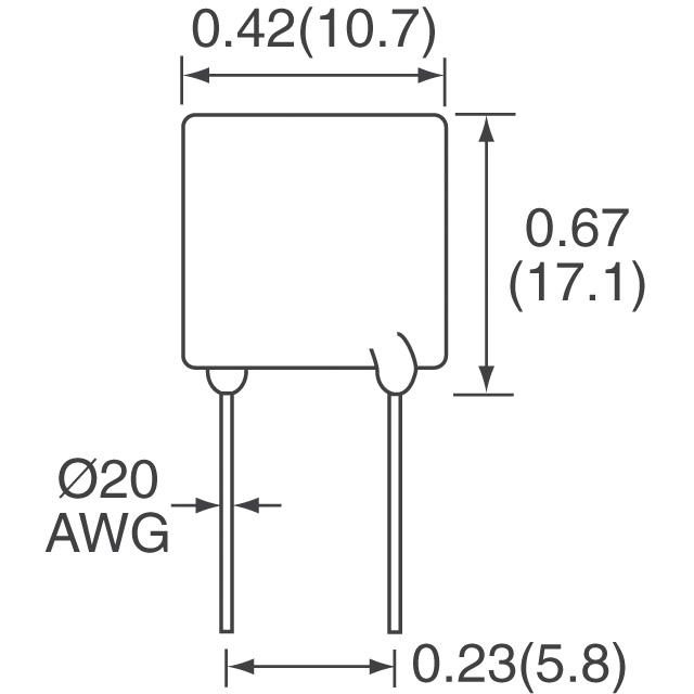 RGEF600 Littelfuse Inc. Fusibles réarmables PTC